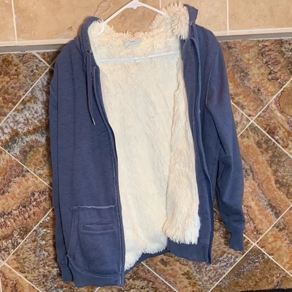 Disney Parks Disneyland 55th Anniversary Sherpa Fur Lined Hoodie - Picture 2 of 12